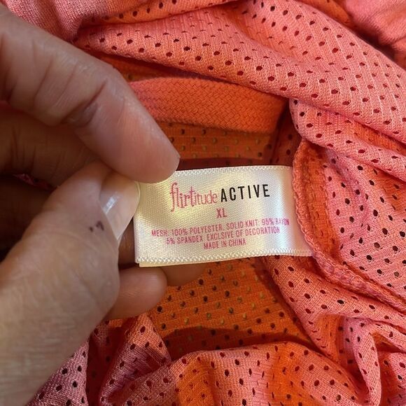NWT Flirtitude Active light weight jacket size XL - Picture 8 of 11